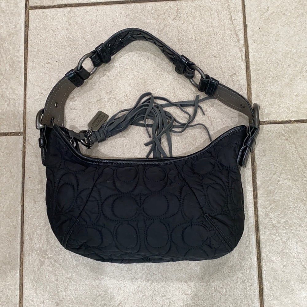 Coach small Clutch black bag